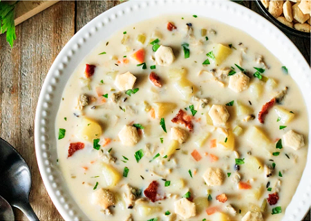New England Clam Chowder - NEW!