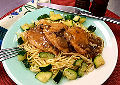 Poulet Marsala