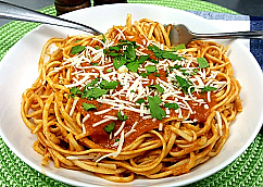 Linguini Roasted Tomato Sauce