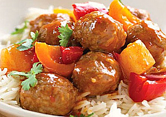 Sweet and Sour Meatballs