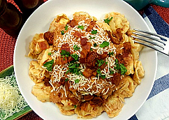 Cheese Tortellini in a Ros�e Sauce