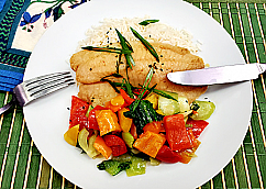 Tilapia with Sesame Lime Butter