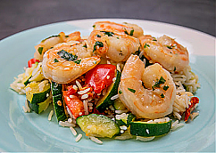 Saut�ed Garlic and Herb Shrimp<br />INDULGE YOURSELF!
